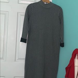 Forever 21 Striped Sweaterdress